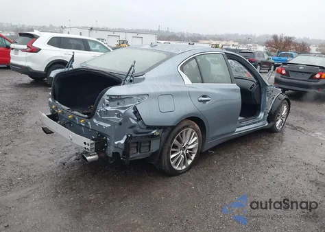 2018 Infiniti Q50 3.0T Luxe from USA, damaged, VIN JN1EV7AR1JM440044